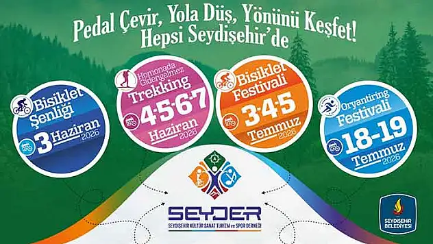 Seydişehir'de doğa festivallerinin tarihleri belli oldu