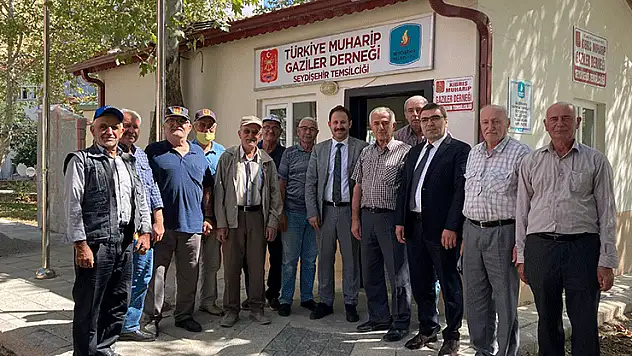 Seydişehir'de Gaziler Günü'nde Anlamlı Ziyaret...