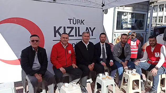 Seydişehir'de Kızılay Haftası'nda anlamlı ziyaret