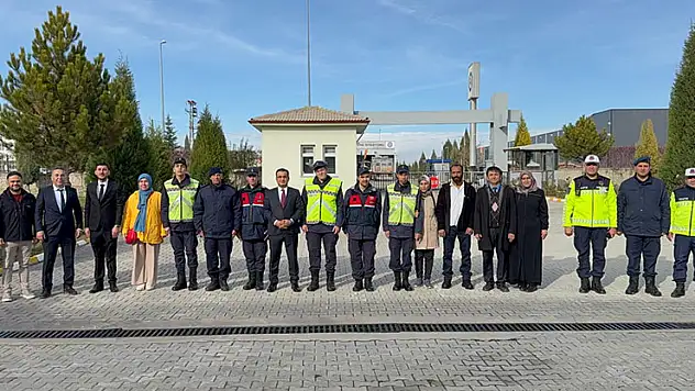 Seydişehir'de özel öğrenciler trafik uygulamalarına katıldı