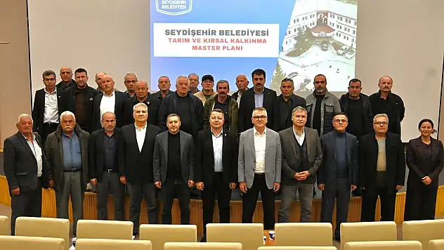 Seydişehir'de Tarım Master Planı görüşüldü