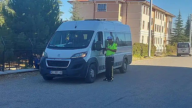 Konya'da trafik denetimi yapıldı