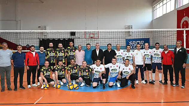 Seydişehir'de voleybol heyecanı
