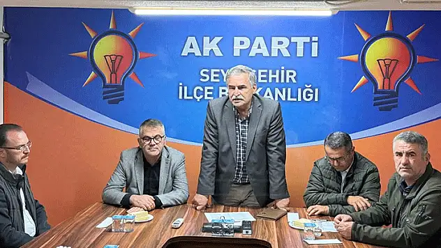 Seydişehirimiz için durmadan çalışmaya devam