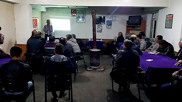 Seydişehirli çiftçilere eğitim semineri verildi