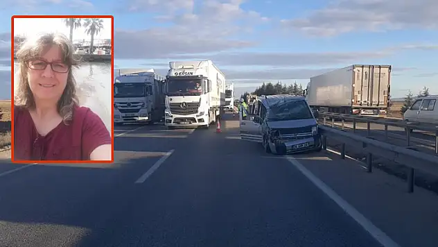 Seyir halindeki kamyonet, tankere arkadan çarptı, 1 kişi hayatını kaybetti
