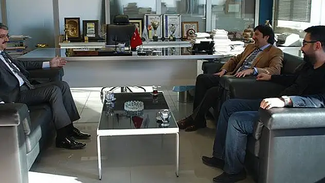 Seyit Karaca'dan gazetemize ziyaret