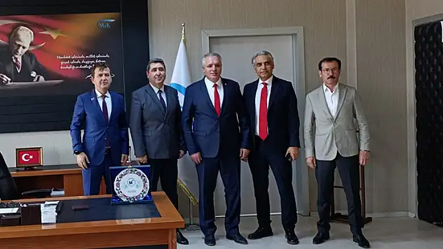 SGK İl Müdürü Avcı'ya hayırlı olsun ziyaretleri sürüyor