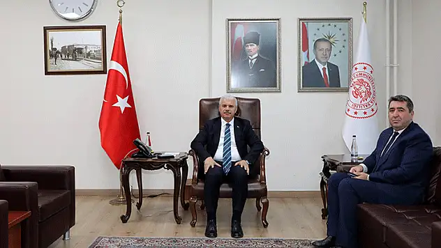 SGK Konya İl Müdürü Erkin Avcı'dan Vali Akın'a ziyaret