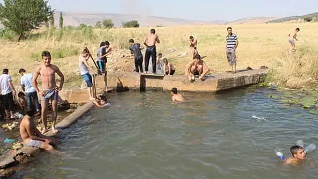 Sıcaktan bunalınca...