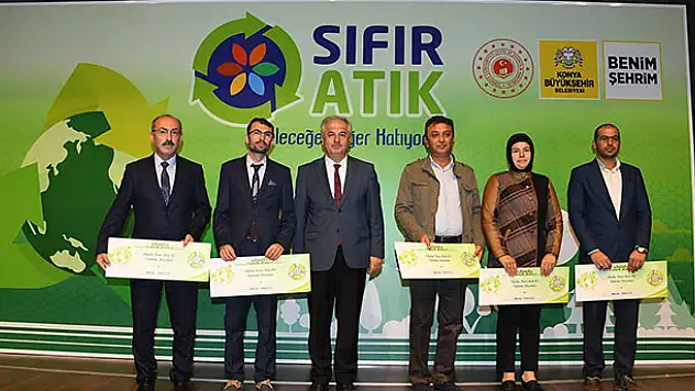 Sıfır Atık Projesinde en çok atık pil toplayan okullar ödüllendirildi
