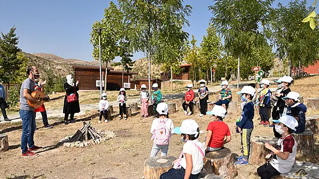 Sille Tabiat Okulu, öğrencilere kapılarını açtı