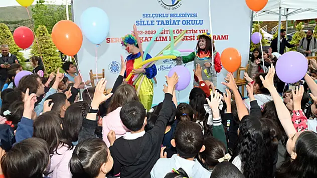 Sille Tabiat Okulunda mezuniyet heyecanı 