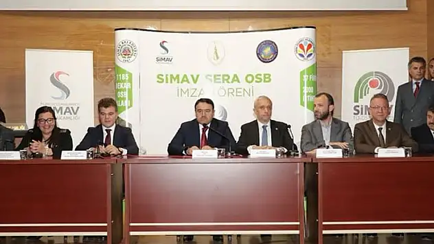 Simav TDİOSB'de yer tahsisi sözleşmeleri imzalandı