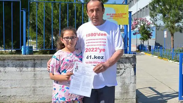 Sınav heyecanını 41'inci kez yaşadı - 5 üniversite bitirdi