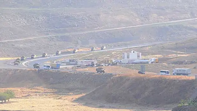 Şırnak'a 200 araçlık askeri sevkiyat