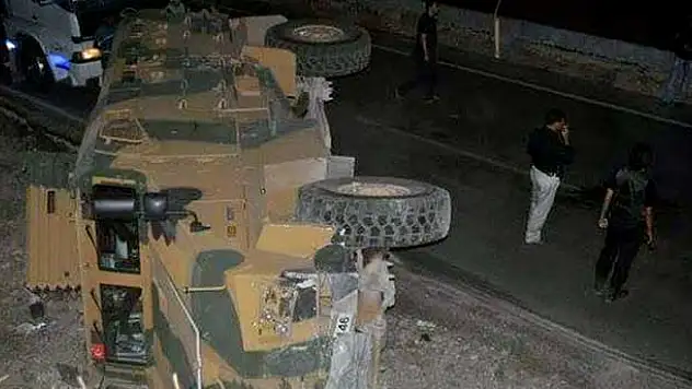 Şırnak'ta askeri araç kaza yaptı: 13 yaralı