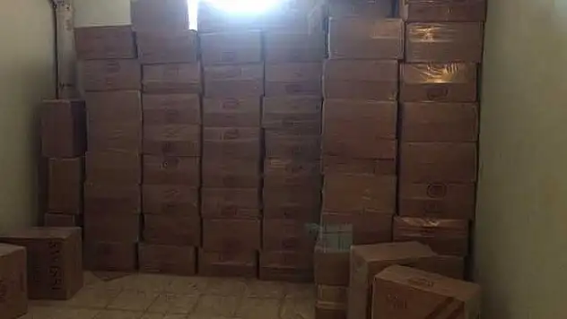 Şırnak'ta iki milyon paket gümrük kaçağı sigara ele geçirildi