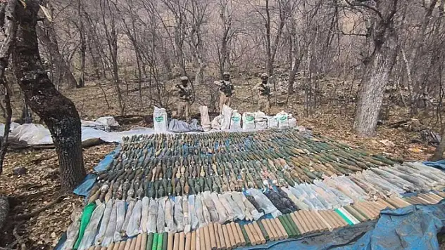 Şırnak'ta terör örgütüne büyük darbe: Çok sayıda mühimmat ele geçirildi
