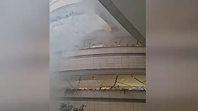 Şişli'de AVM'de çıkan yangın söndürüldü
