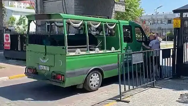Şişli'de eski kocası tarafında öldürülen kadının cenazesi Adli Tıp Kurumu'na getirildi
