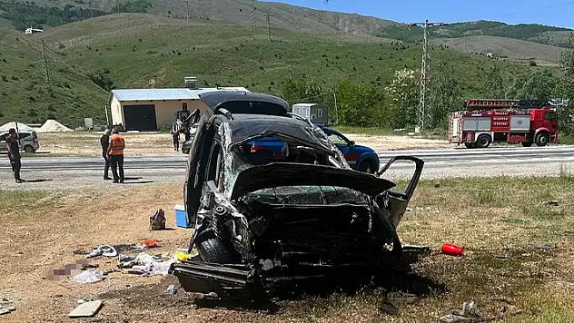 Sivas'ta feci kaza: 1 ölü, 5 yaralı
