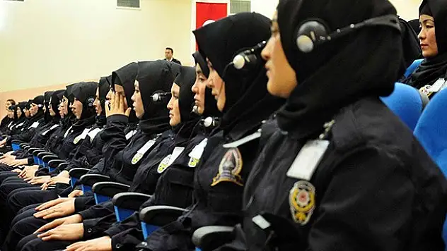 Sivas'ta kadın polisler eğitime başladı!