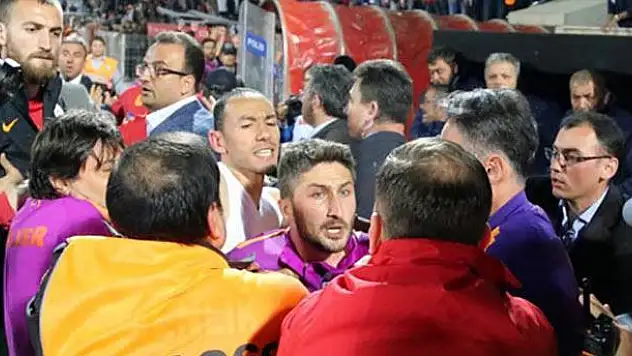 Sivas'ta maç sonu olay!