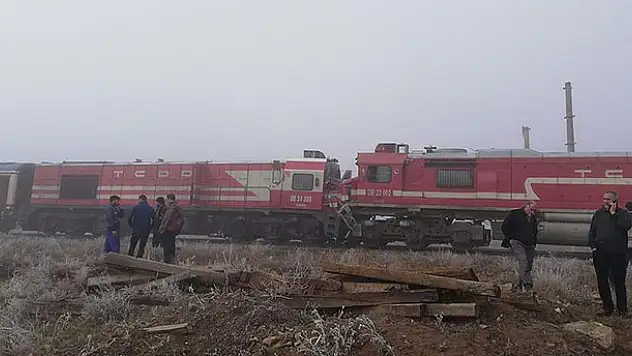 Sivas'ta tren kazası: 8 yaralı