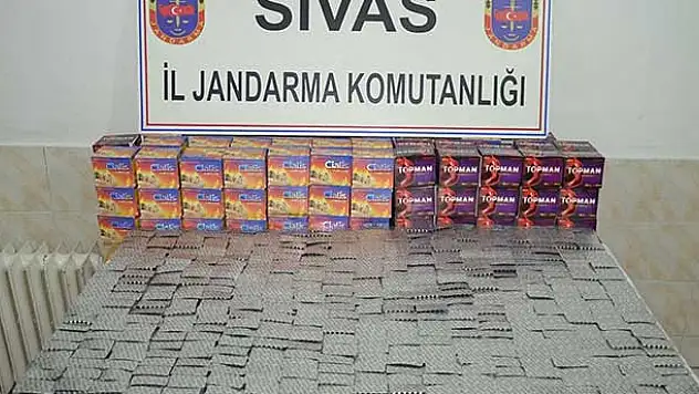 Sivas'ta uyuşturucu hap operasyonu: 1 gözaltı