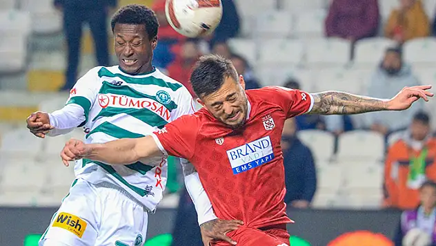 Sivasspor ile Konyaspor 30. randevuda