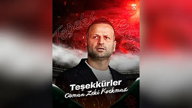 Sivasspor'da fatura Osman Zeki Korkmaz'a kesildi
