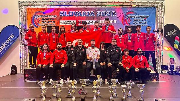 Slovakya'da madalyaları topladılar