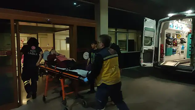 Sobadan çıkan gazdan etkilenen anne ile oğlu hastaneye kaldırıldı