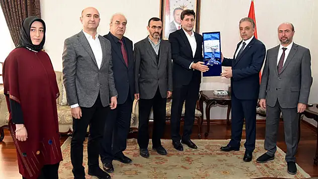SOBE heyeti Vali Toprak'a çalışmalarını anlattı