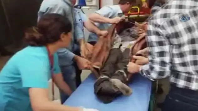 Soma'da maden işçileri gazdan etkilendi