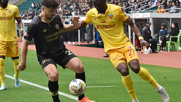 Son hazırlık maçı Kayserispor'la