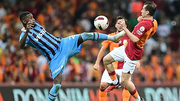 Son şampiyon Galatasaray, ilk galibiyetini Trabzonspor karşısında aldı
