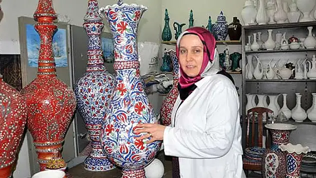 Sorgun'da üretilen çiniler Çin'e ihraç edilecek