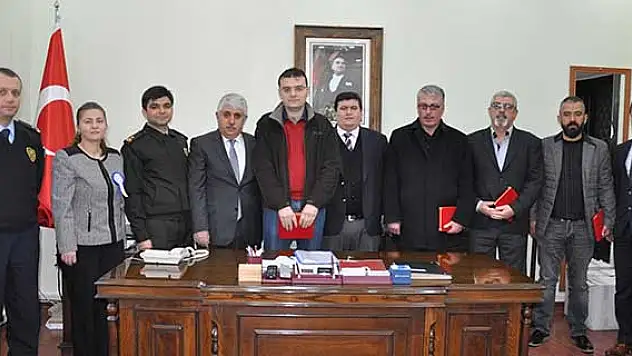 Sorgun'da vergi rekortmenleri ödüllendirildi