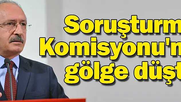 Soruşturma Komisyonu'na gölge düştü
