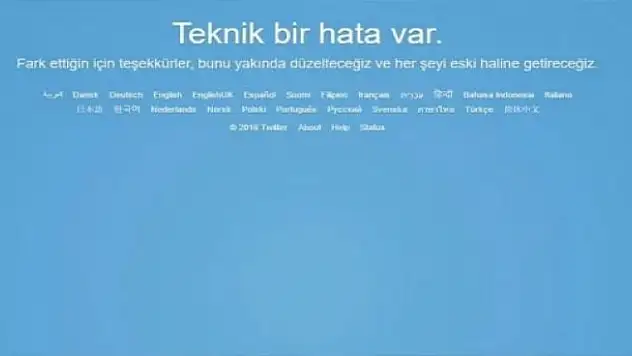Sosyal medya devi Twitter çöktü!