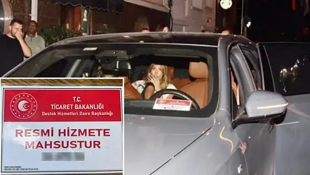 Sosyal medyada çok konuşulan araç Ticaret Bakanlığına mı ait?