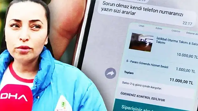 Sosyal medyada ucuz mobilya tuzağı: 'Para gelmedi' yalanına inandı, 33 bin lira dolandırıldı
