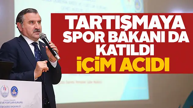 Spor Bakanı Bak da yabancı kuralını eleştirdi