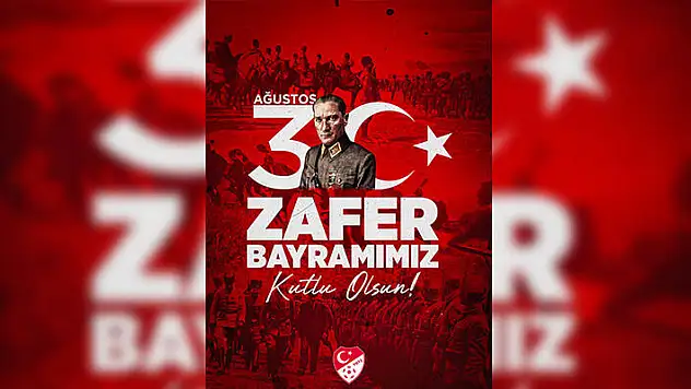 Spor camiası 30 Ağustos Zafer Bayramı'nı kutladı
