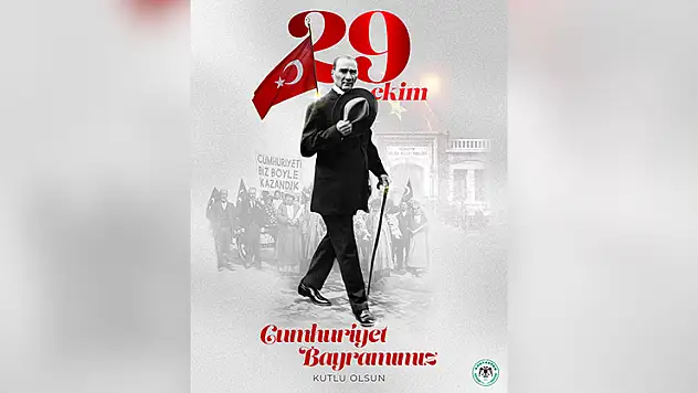 Spor camiasından 29 Ekim Cumhuriyet Bayramı mesajları