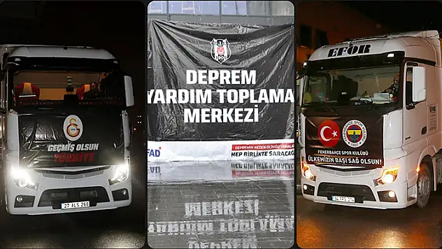 Spor dünyasında yardım seferberliği devam ediyor