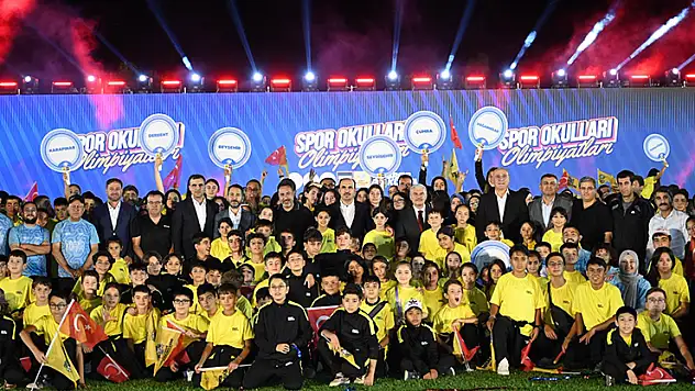 Spor şehri Konya'da 'Spor Okulları Olimpiyatları'