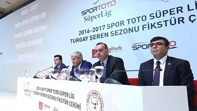 Spor Toto Süper Lig'de fikstür çekildi